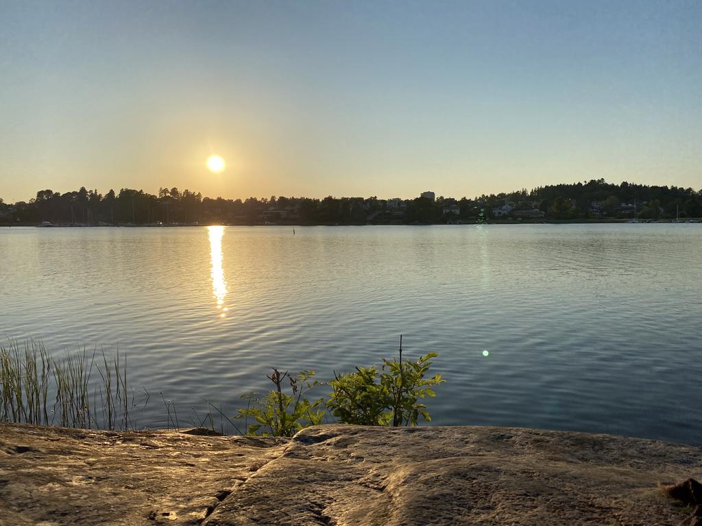Badberget vid Björnö stranden
