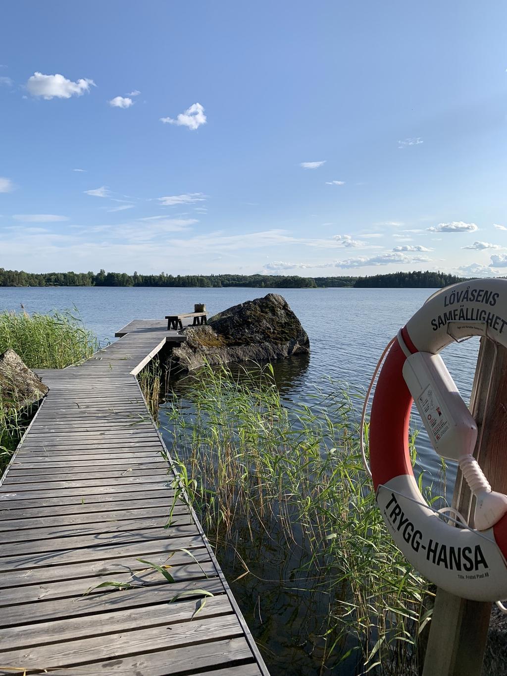 Ytterligare en av badplatserna i området