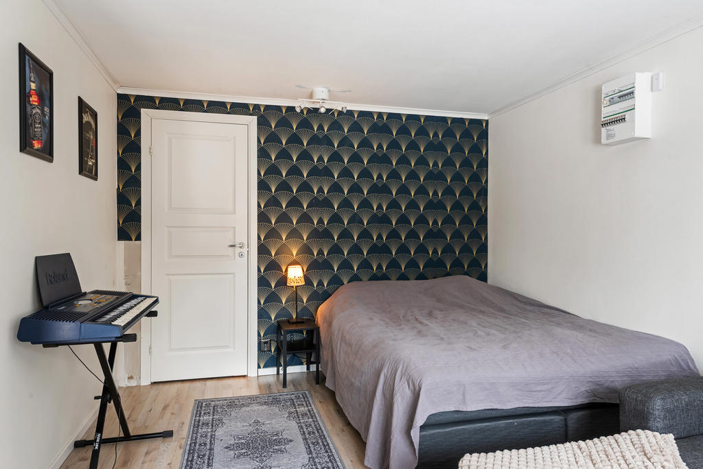 Sovrum i gäststugan