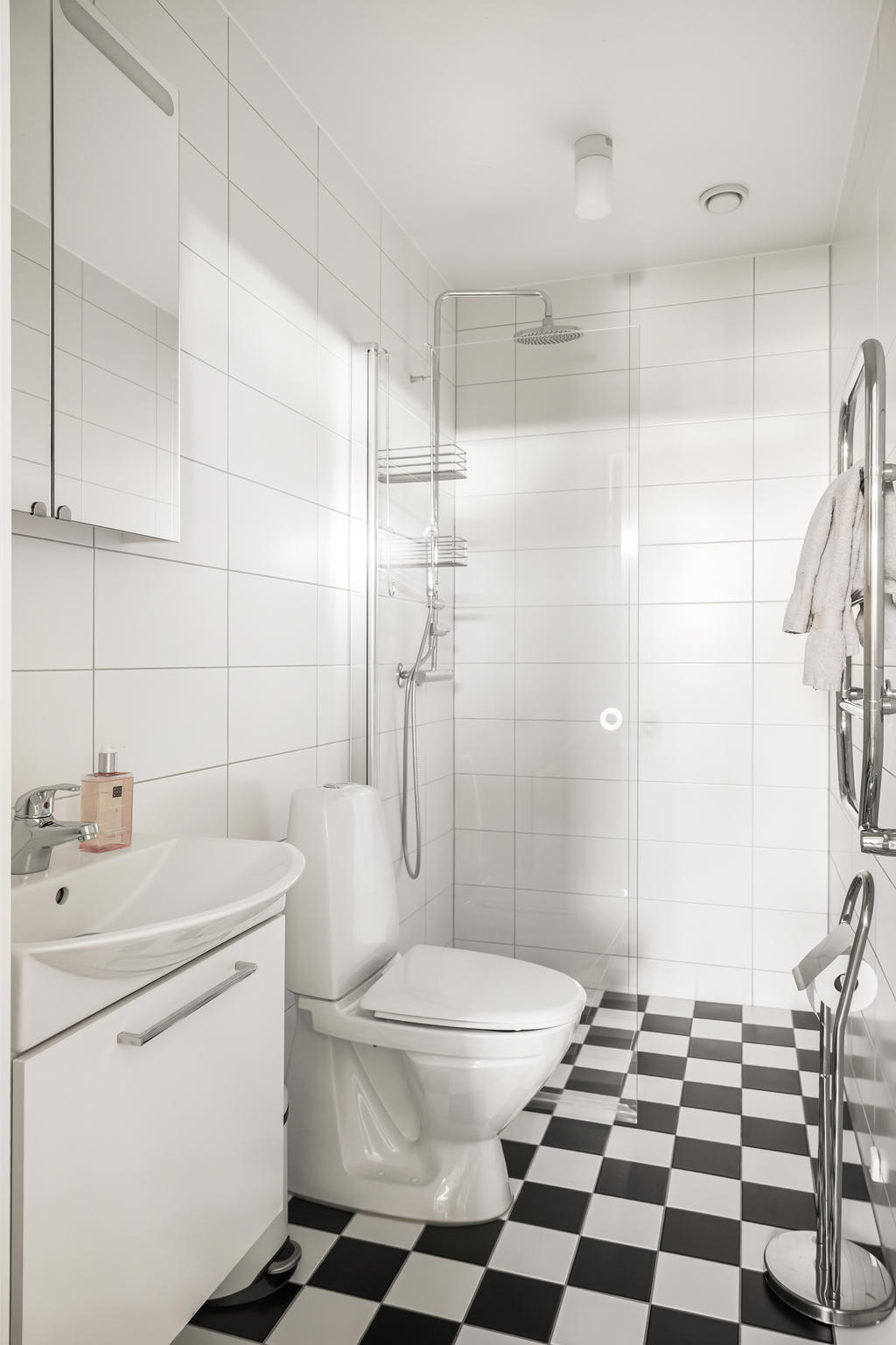 Badrummet i anslutning till sovrummet