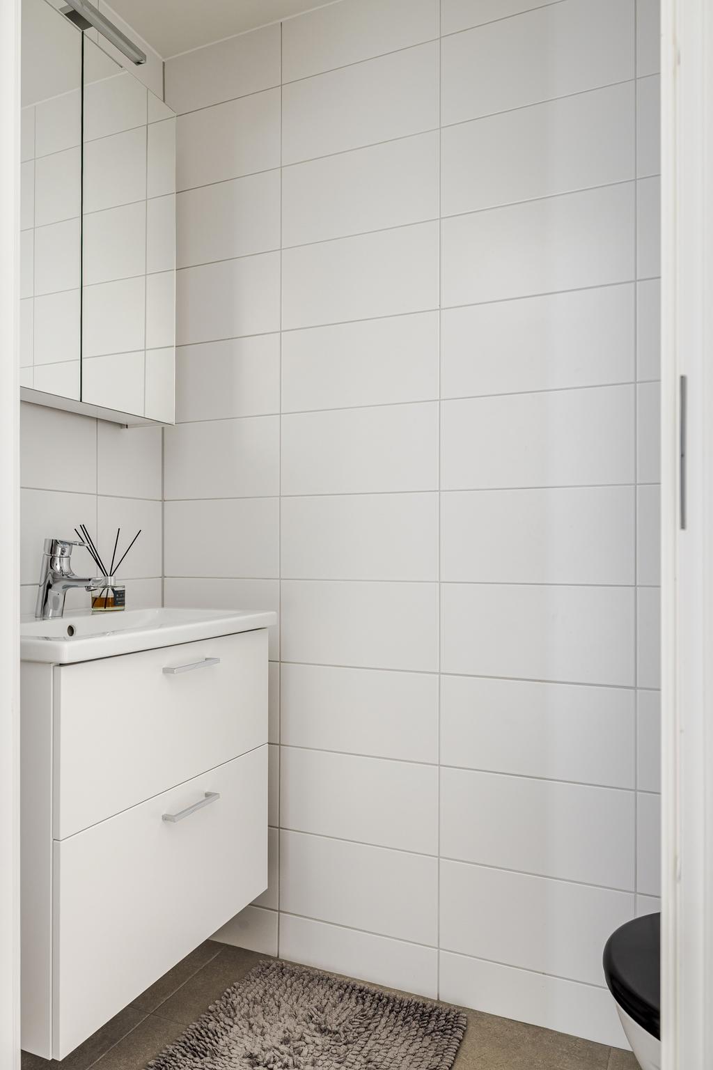 Gästtoalett i hallen