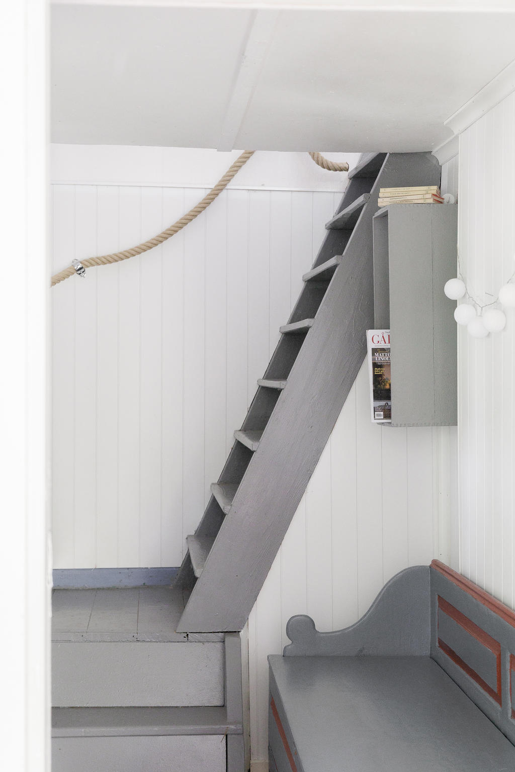 Trappa till vindsplan
