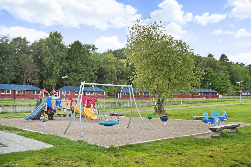 Lekplats vid campingen