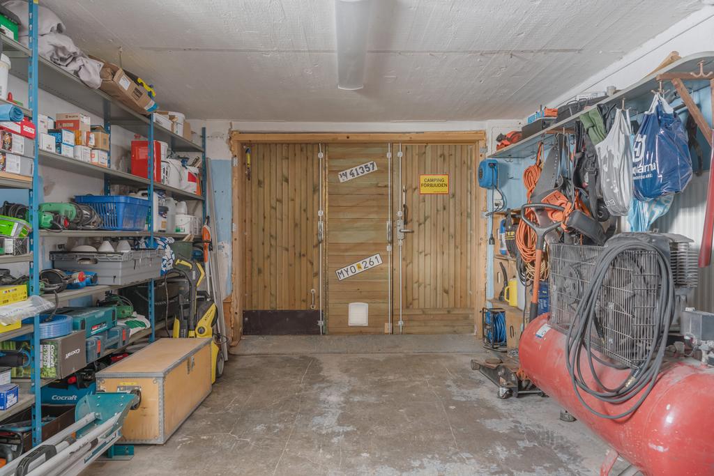 Garage i huset