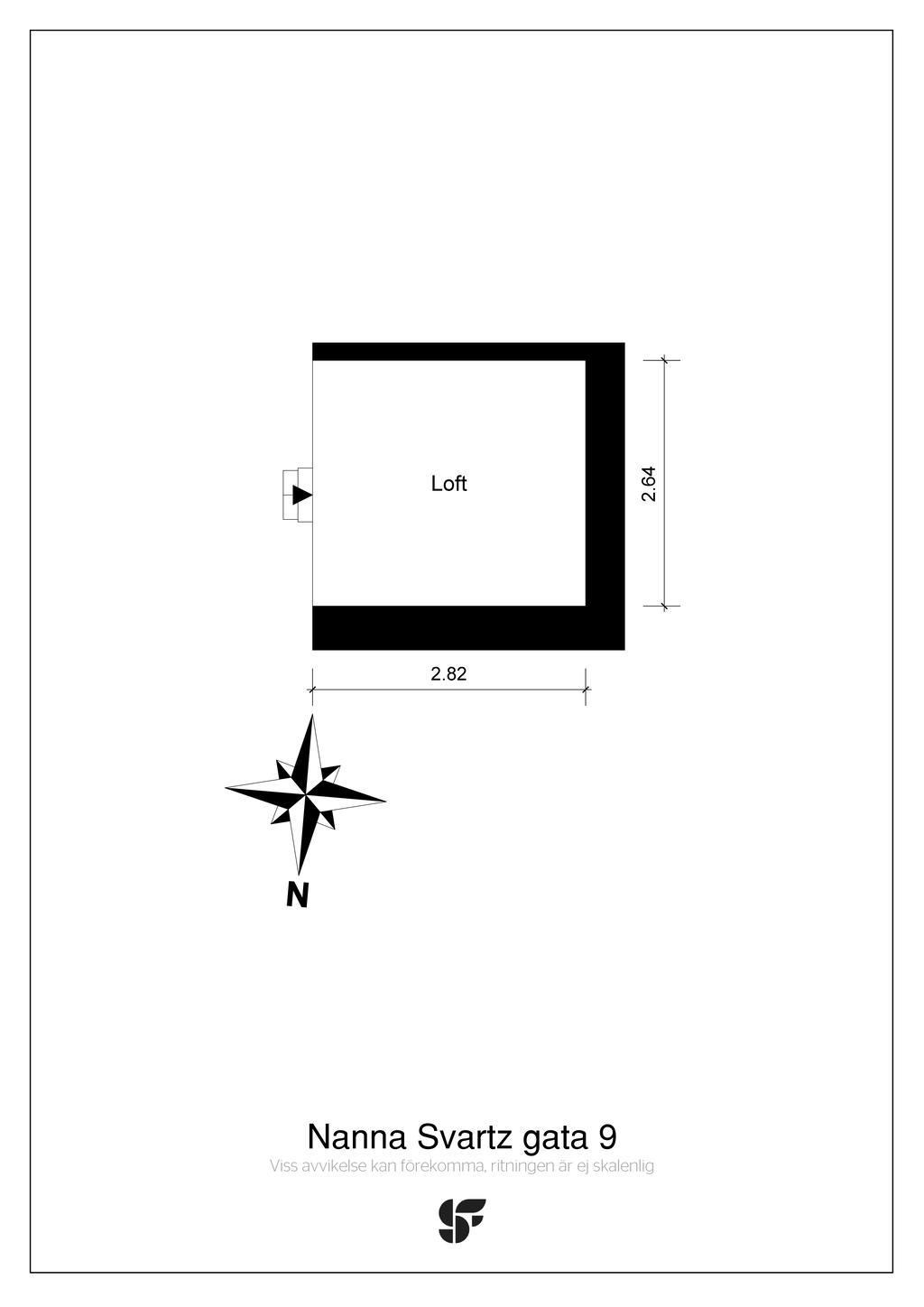 Planritning loft