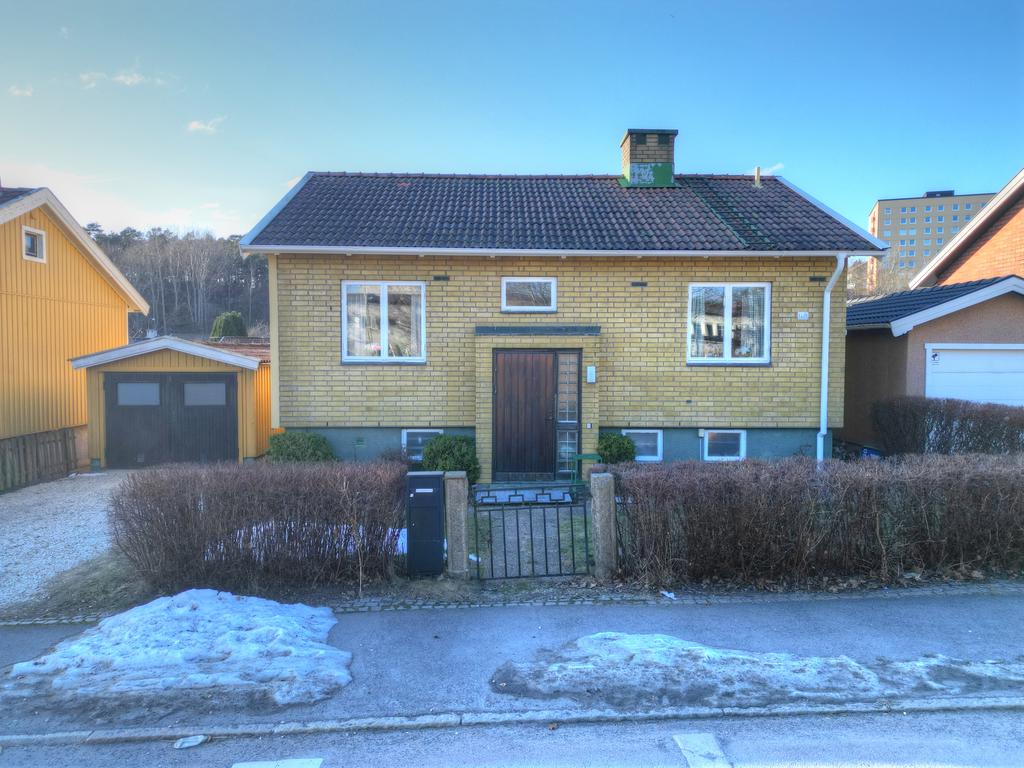 Framsidan av huset