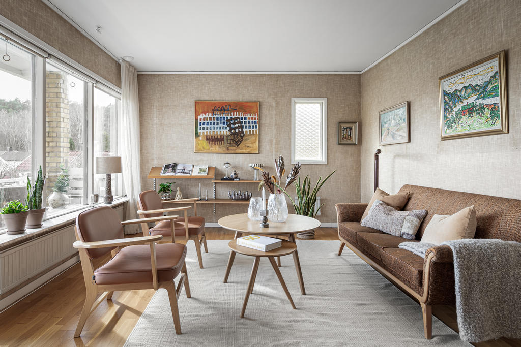 Tillbyggd vardagsrum