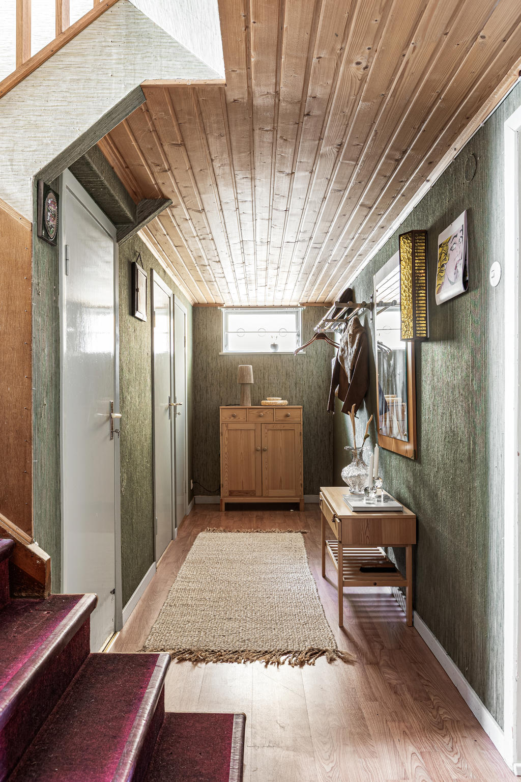 Källardel med tre förråd och en verkstad (ej med i bild)