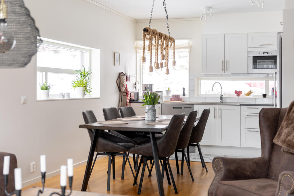 Kök från Marbodal och vitvaror från Cylinda.