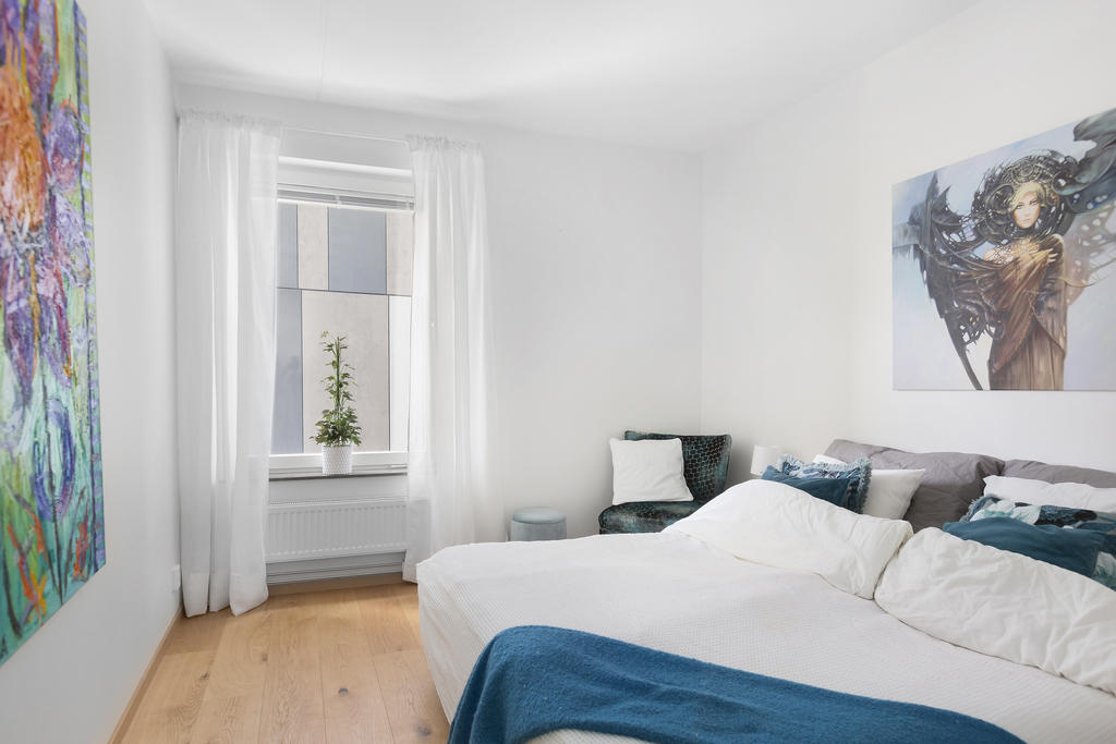 Lyxigt med stort sovrum