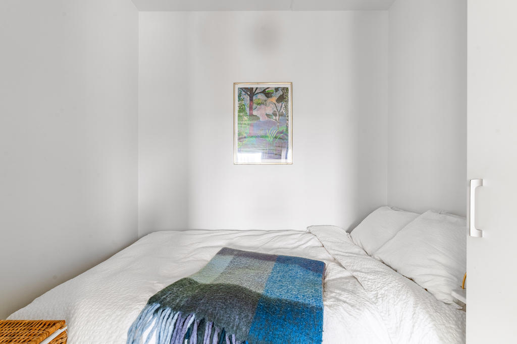 Sovalkov som avskiljer från den övriga bostadsdelen.