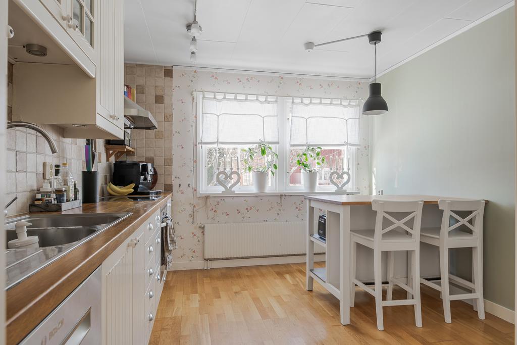 Köket är fullt utrustat