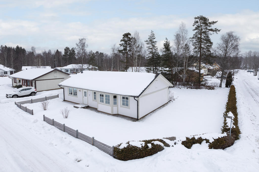 Beläget på fin hörntomt