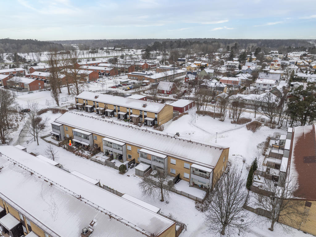 Radhuskänsla mitt i villaidyllen.