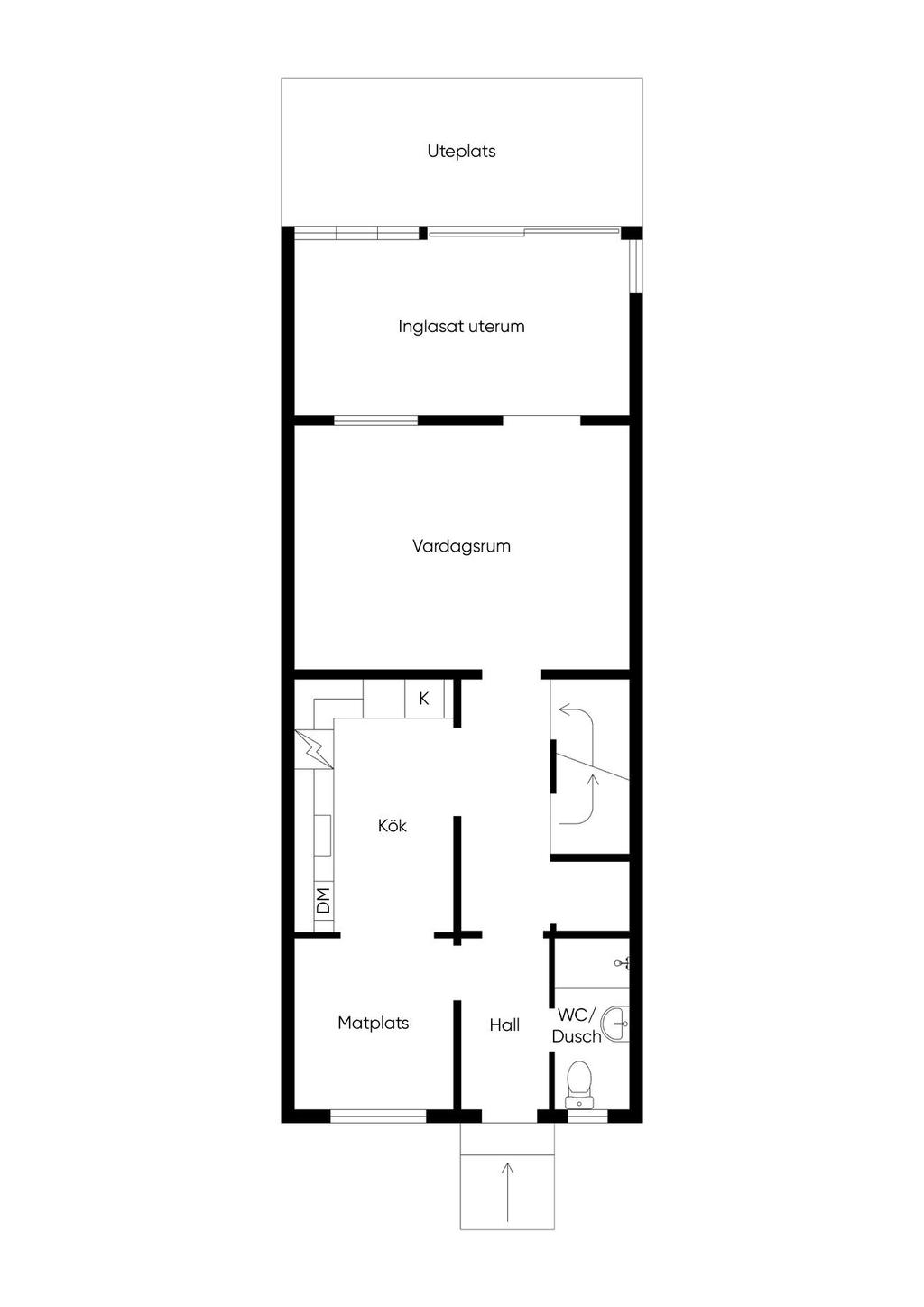 Planlösning Entréplan