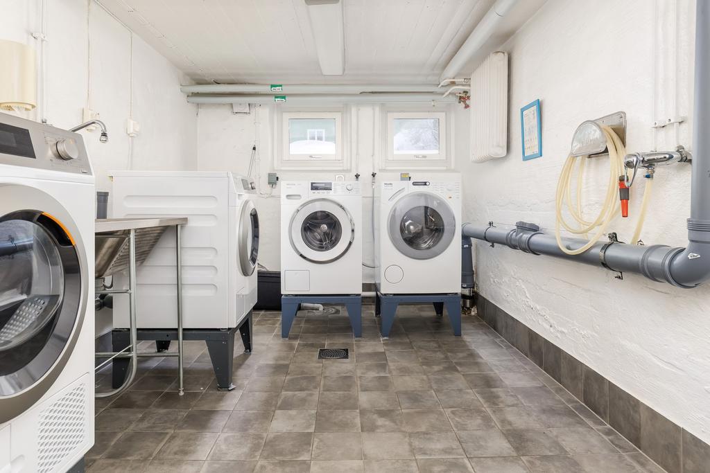 Tvättstuga i källaren