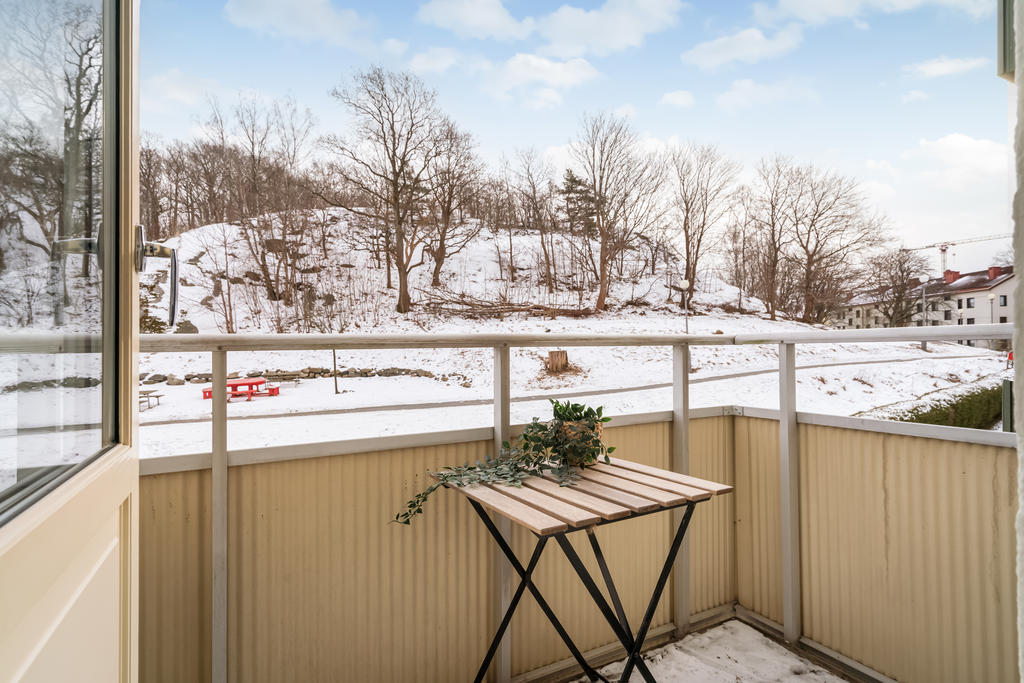 Utsikt från balkongen