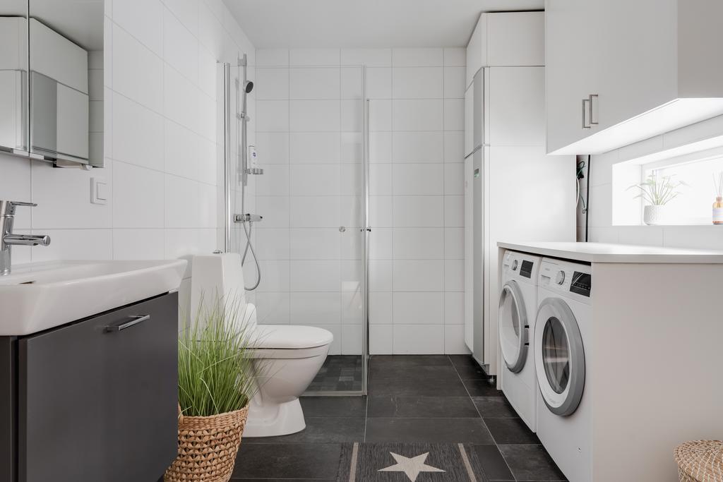 Kombinerat badrum och tvättstuga