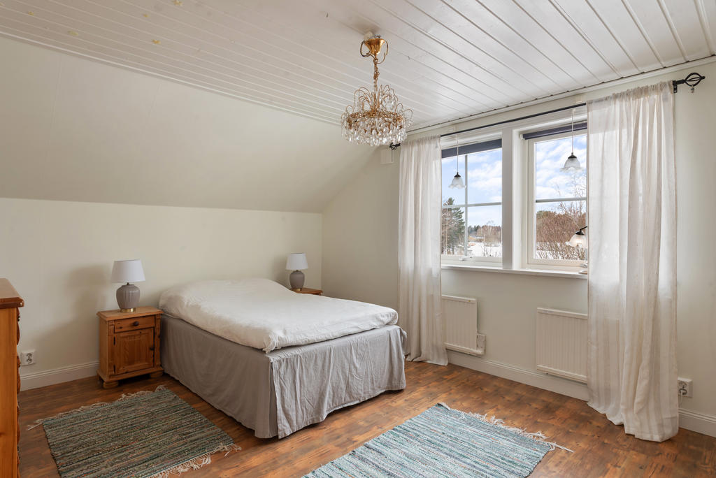 Sovrum på övervåning
