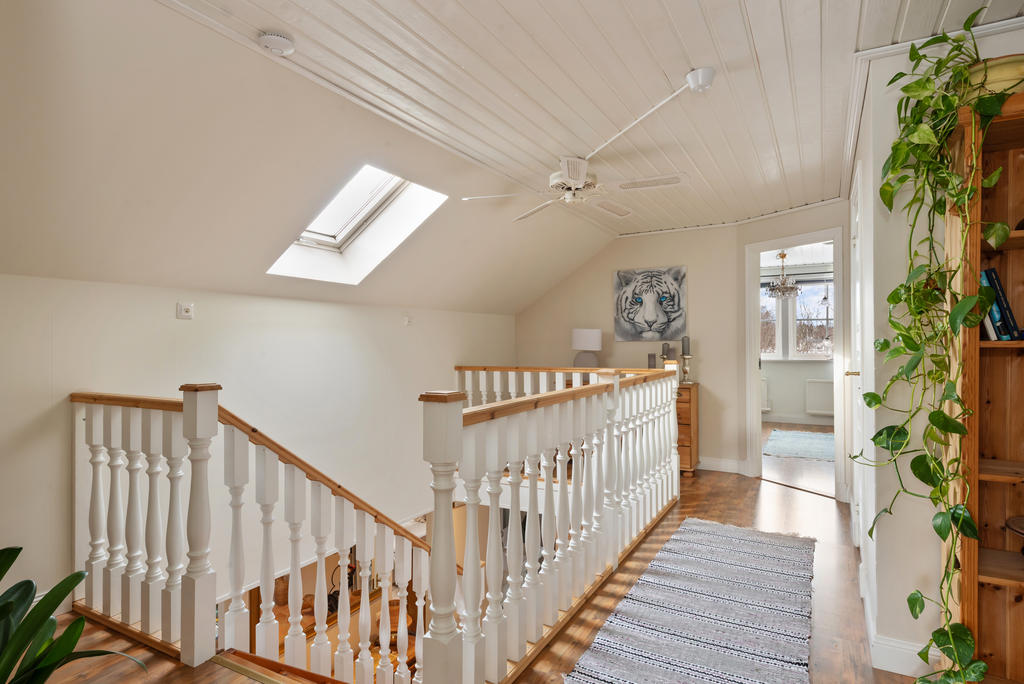 Trapphall på övervåning