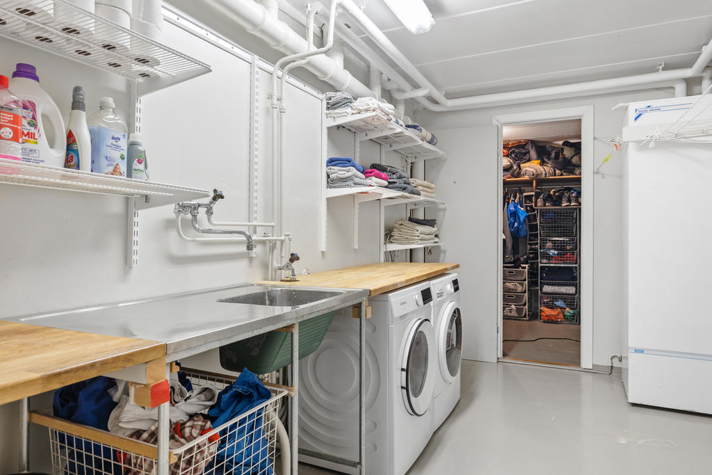 Tvättstuga, källare