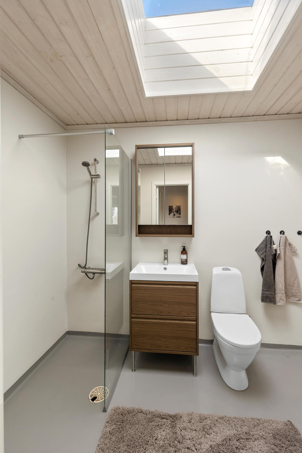 Badrum/dusch övre plan