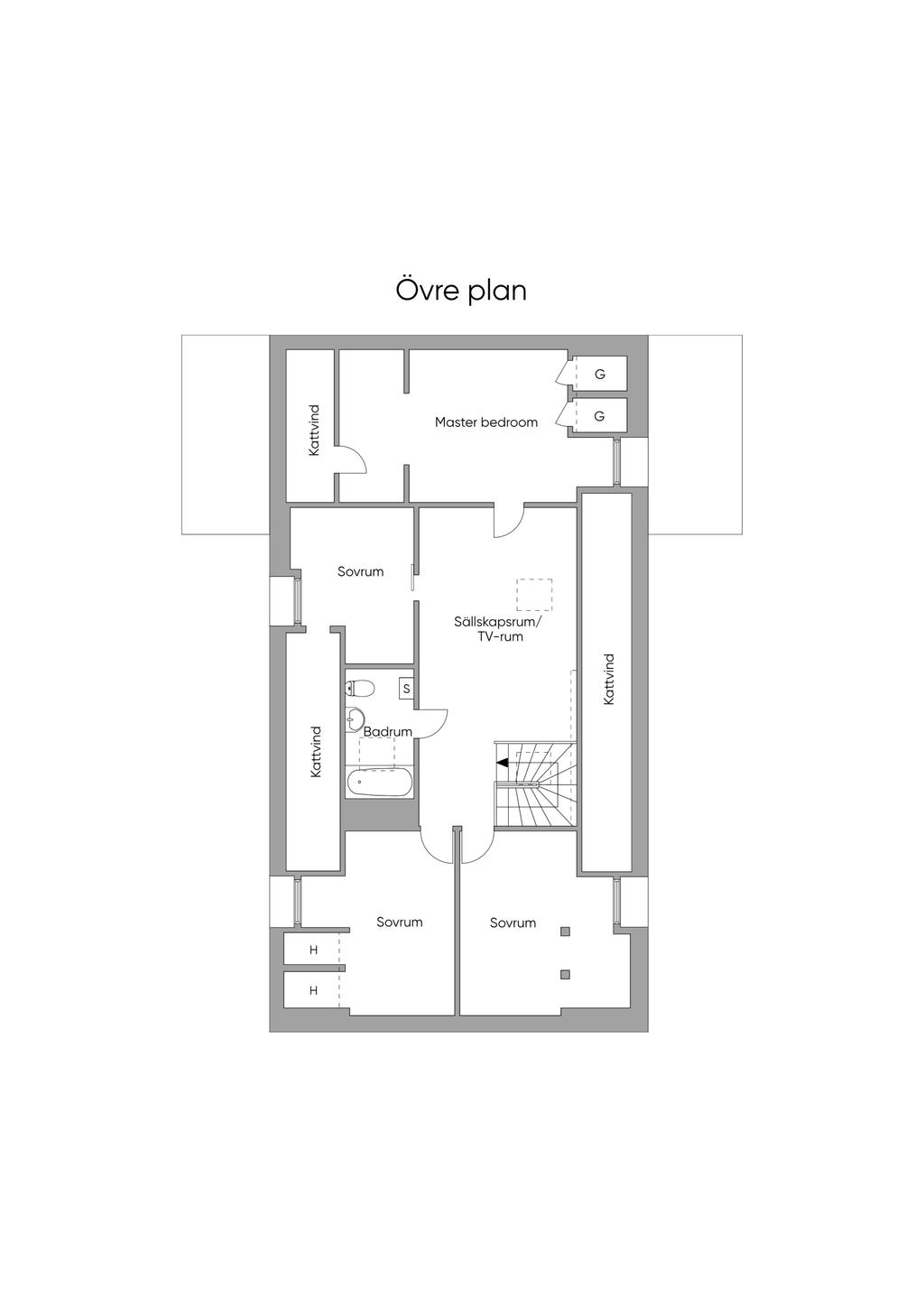 Planskiss, Övre Plan 2D