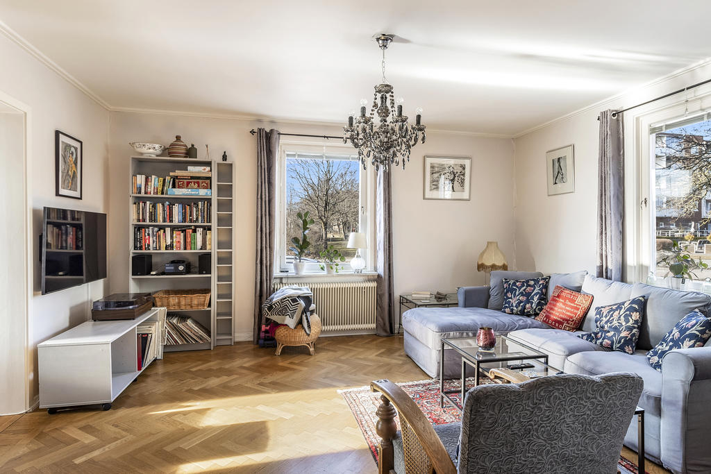 Vacker fiskbensparkett lgh1