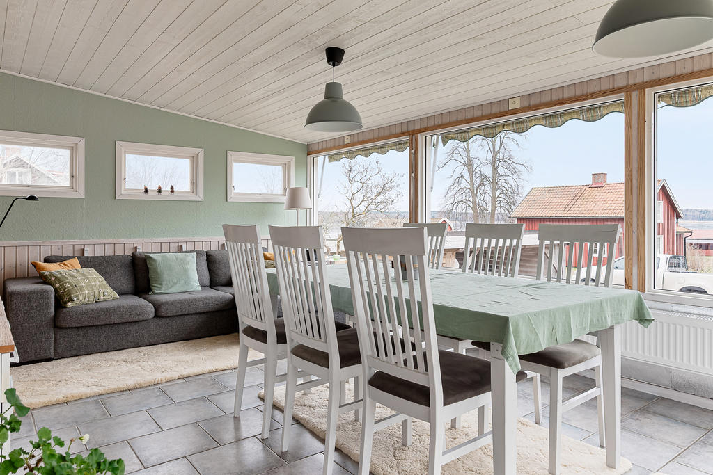 Inglasat uterum för åretruntbruk