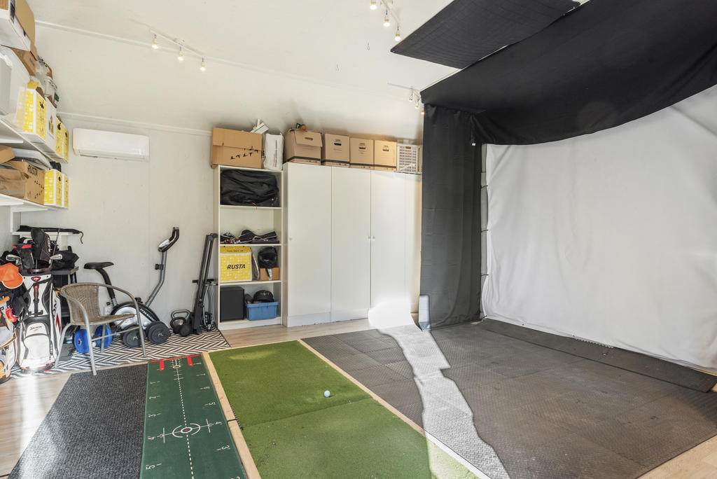 Interiör i stora varmförrådet