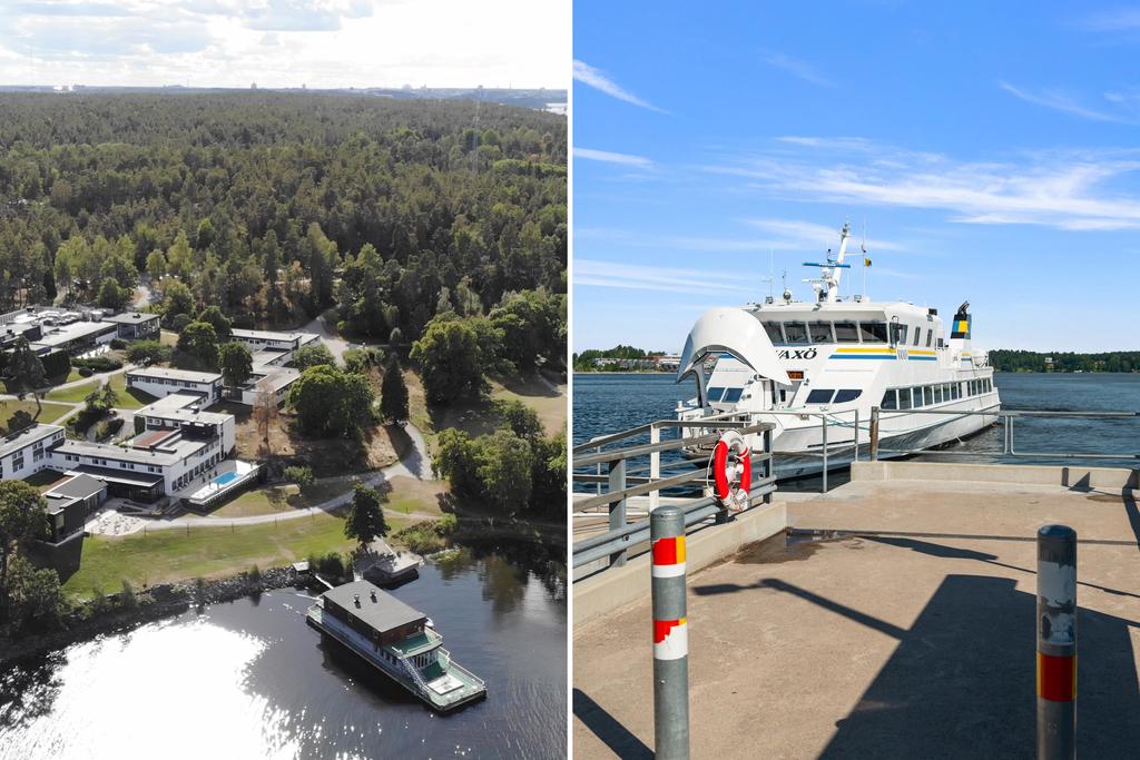 Ta båten in till stan från Hasseludden eller Risets brygga