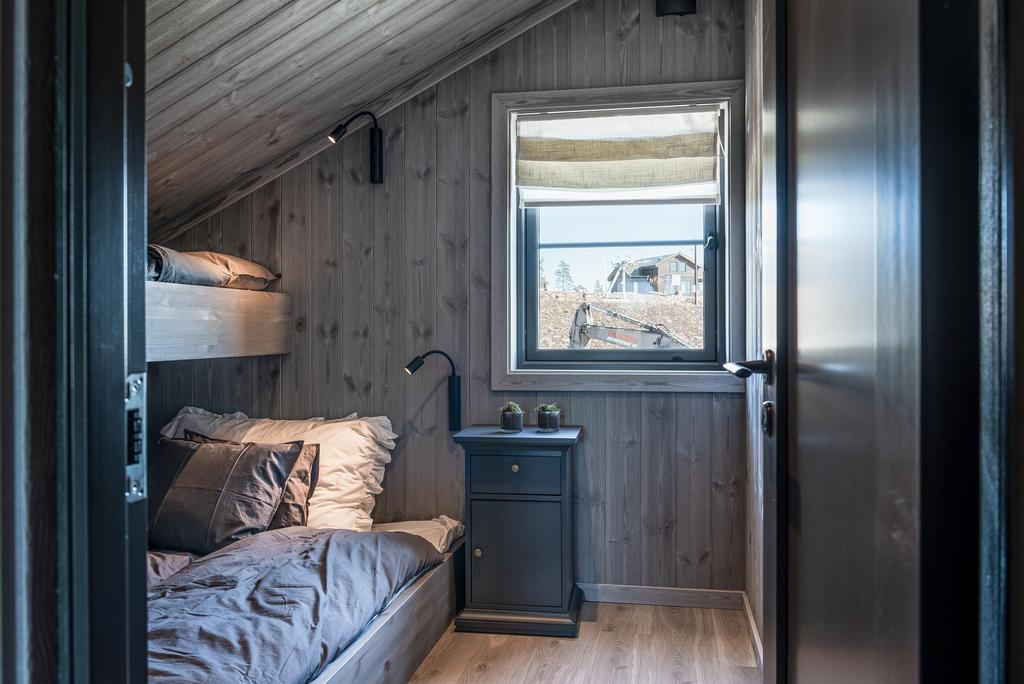 EXEMPELBILD färdig stuga Lykkebris - S. Observera att stugan på bilden kan vara extrautrustad