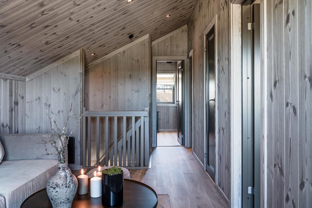 EXEMPELBILD färdig stuga Lykkebris - S. Observera att stugan på bilden kan vara extrautrustad