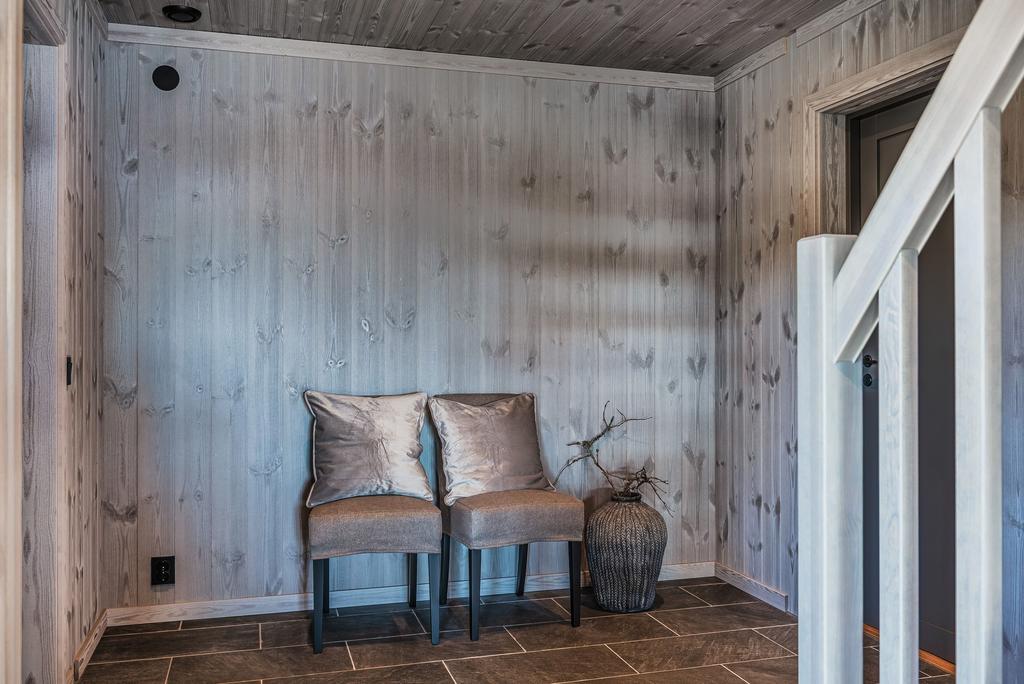 EXEMPELBILD färdig stuga Lykkebris - S. Observera att stugan på bilden kan vara extrautrustad