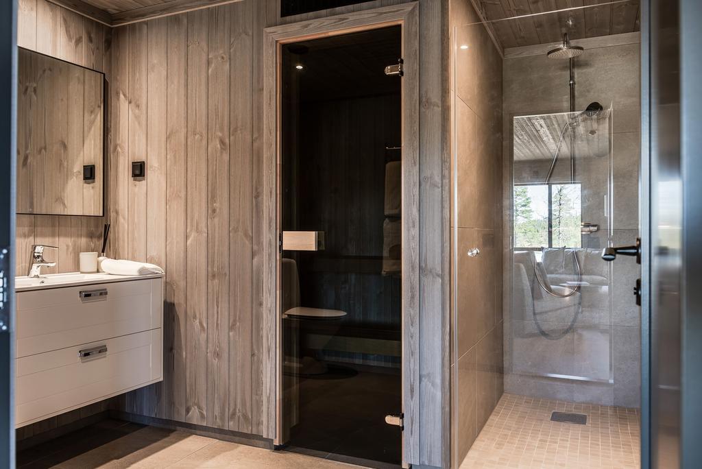 EXEMPELBILD färdig stuga Lykkebris - S. Observera att stugan på bilden kan vara extrautrustad