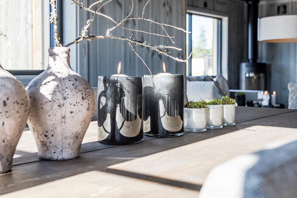 EXEMPELBILD färdig stuga Lykkebris - S. Observera att stugan på bilden kan vara extrautrustad