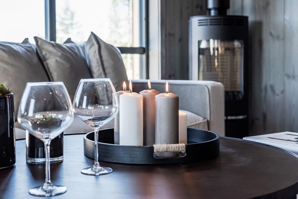 EXEMPELBILD färdig stuga Lykkebris - S. Observera att stugan på bilden kan vara extrautrustad