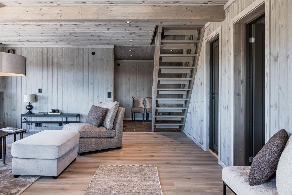 EXEMPELBILD färdig stuga Lykkebris - S. Observera att stugan på bilden kan vara extrautrustad