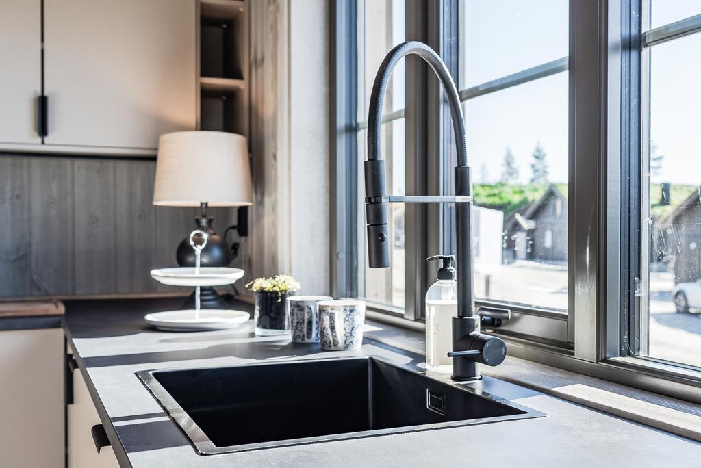 EXEMPELBILD färdig stuga Lykkebris - S. Observera att stugan på bilden kan vara extrautrustad