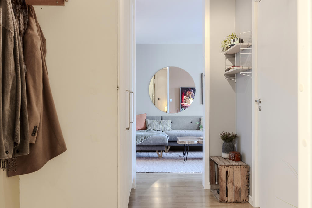 Entréhall med förvaring