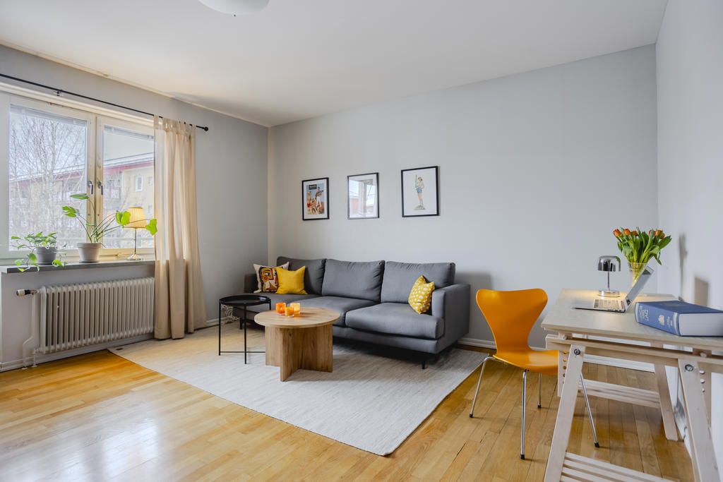 Generöst vardagsrum