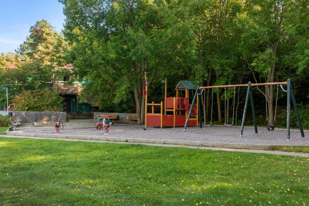 Lekplats i området