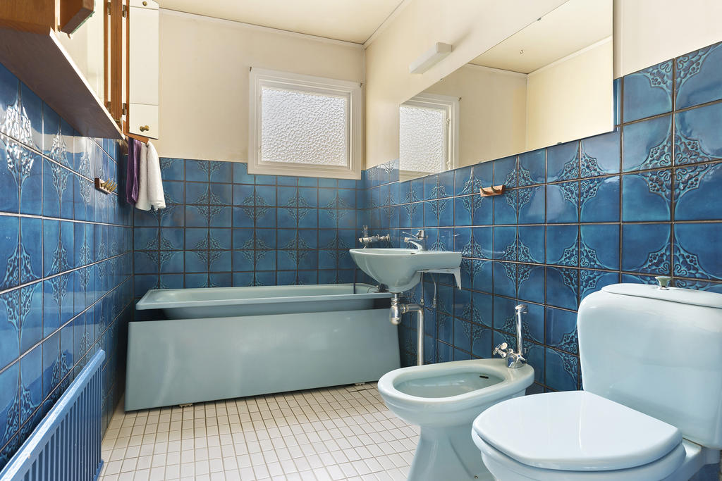 Badrum i entréplanet