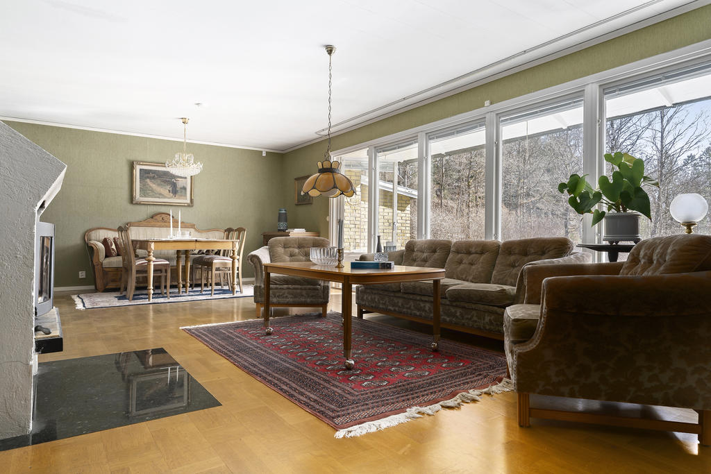 Generöst vardagsrum