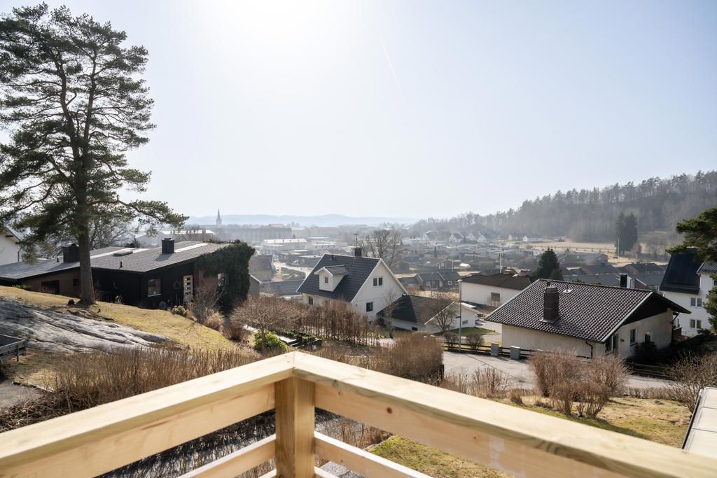 Utsikt från balkong