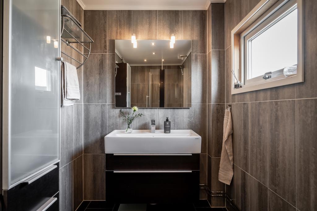 Badrum på andra våning