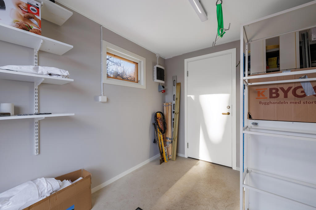 Isolerat attefallshus