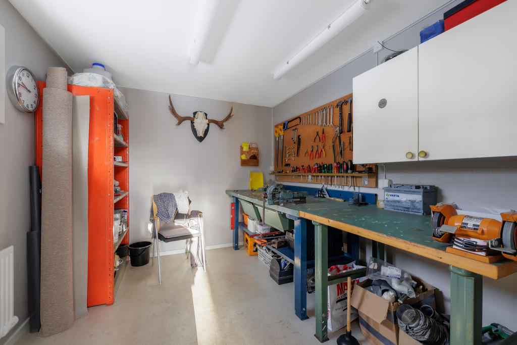 Isolerat attefallshus