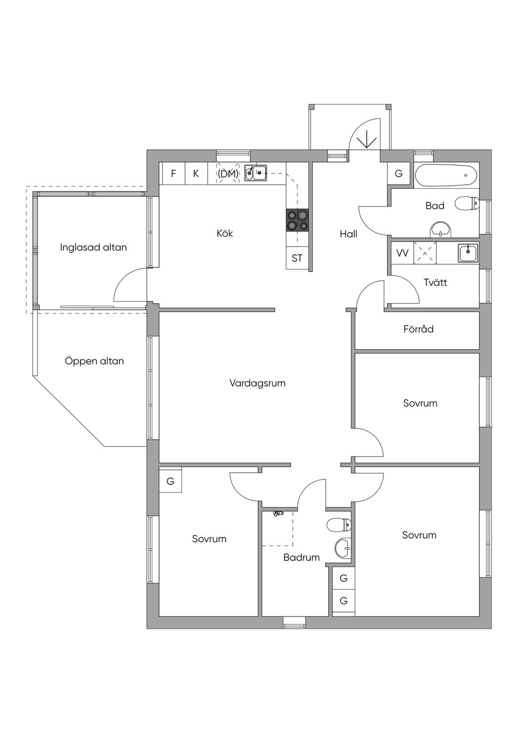 Planlösning