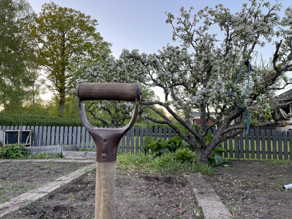 Trädgårdsarbetet väntar till sommaren!